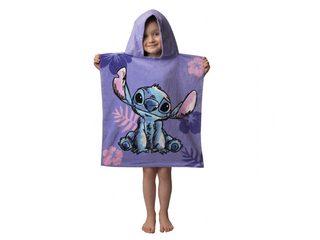 Plážová osuška pončo Lilo a Stitch 50x115 cm
