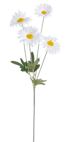 Kopretina 56 cm - bílá