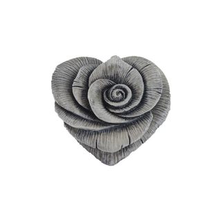 Dekorace na hrob srdce X6469/1 - 7,5 × 7 × 3 cm