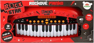 Pianko Rock Star dětský keyboard 31kláves na baterie REC Světlo Zvuk