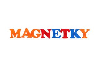 Magnetická písmena 4cm cca 27ks