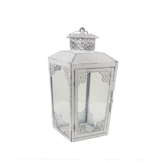 Lucerna kovová K2337/ Velká - 36.5 cm