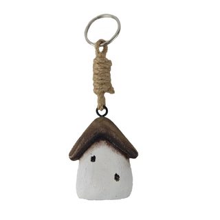 Klíčenka domeček D7376 - 4.5 × 1.7 × 15 cm