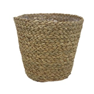 Slaměný obal na květiny P2202/5 - dia 25 × 23 cm