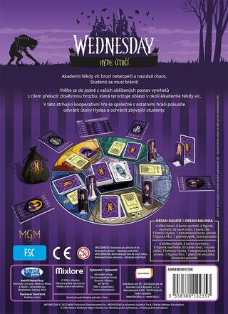 ADC Hra Wednesday: Hyde útočí *SPOLEČENSKÉ HRY*