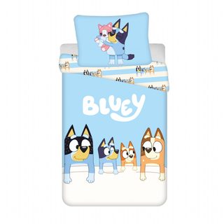 Povlečení Bluey 140x200, 70x90 cm