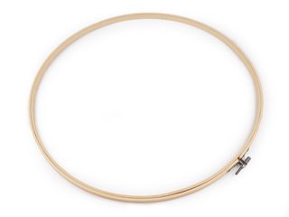 Vyšívací kruh bambusový, extra velký Ø33 cm