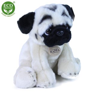 Plyšový pes mops 30 cm