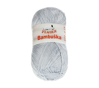 Příze BAMBUŠKA Šedá 15 50 g, 205 m