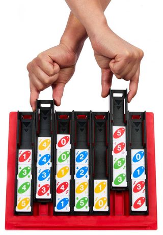 MATTEL Hra Uno Quatro *SPOLEČENSKÉ HRY*
