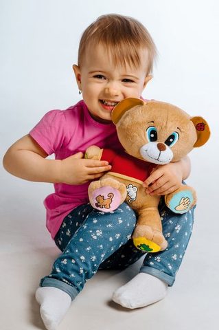 Medvěd Tedík česky mluvící plyš 30cm