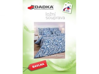 Bavlněné povlečení Iluze 2 světle modrá 140x200, 70x90 cm