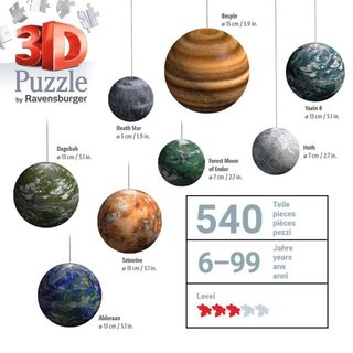 Ravensburger 3D puzzle Star Wars Galaxie (531 dílků, 70×50 cm)