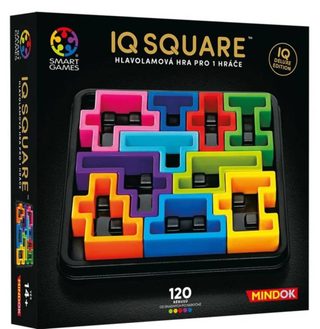 MINDOK Hlavolamová hra SMART GAMES IQ Deluxe-Square 120 rébusů