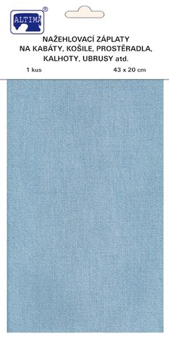 Nažehlovací záplaty riflové 20x43 cm