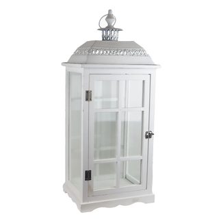 Dřevěná lucerna D6493/B - výška 68 cm