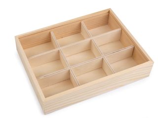 Dřevěný box s posuvným víkem