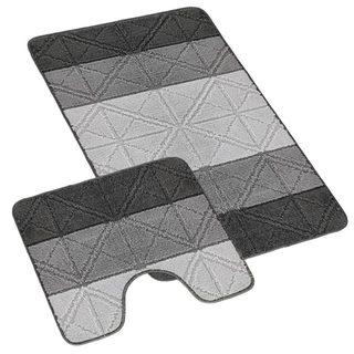 SADA BANY 60x100 + 60x50 cm - s výkrojem Šedá 810/006