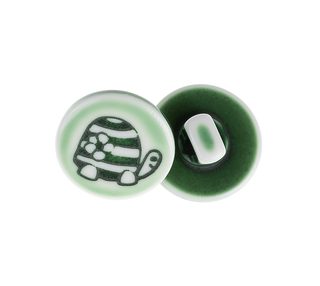 Knoflík - sada 6 ks Zelená 349892V