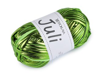 Pletací příze Juli metalická 100 g