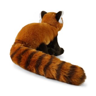 Plyšová panda červená 28 cm ECO-FRIENDLY
