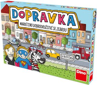 DINO Hra Dopravka rodinná desková
