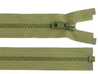 Kostěný zip YKK No 5 délka 50 cm bundový