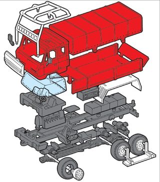 Stavebnice Monti System MS 10 - Rallye Dakar