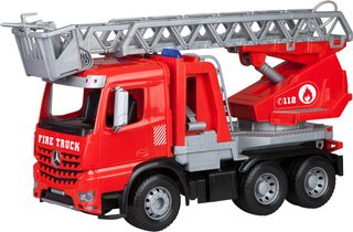 LENA WORXX Auto Mercedes-Benz Arocs hasiči funkční stříká vodu