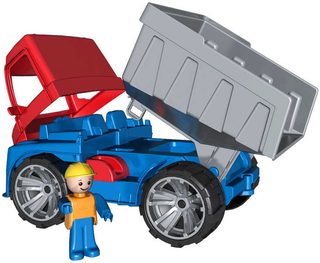 LENA Truxx Sklápěč 25cm (okrasná krabice) Panáček PLAST