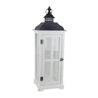 Dřevěná lucerna D7220/B - výška 69,5 cm