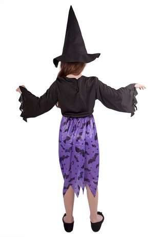 Karnevalový kostým čarodějnice/Halloween, vel. M