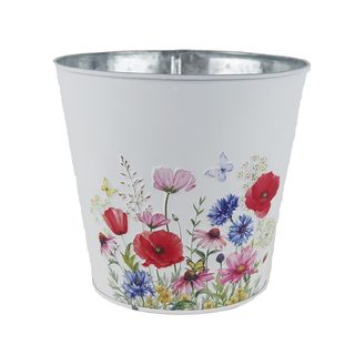 Květináč plechový K4688/4 - D20×H17 cm B:13 cm