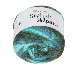 Příze Stylish ALPACA Zelená 7720