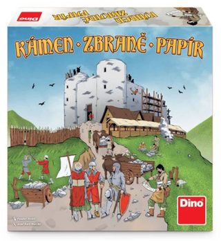 DINO Hra Kámen, zbraně, papír II. *SPOLEČENSKÉ HRY*