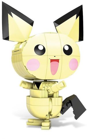 Mega Construx Pokémon Pikachu/Pichu/Raichu 3v1 (stavebnice)