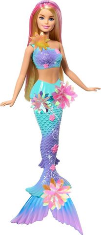 Barbie mořská víla (kouzelná květina, blond, Mattel)