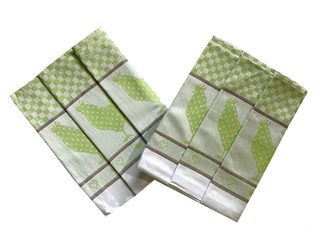Utěrka Extra savá 50x70 Slepičky zelené - 3 ks