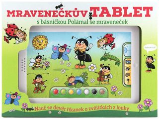 Baby tablet dotykový Mravenečkův naučný česky mluvící