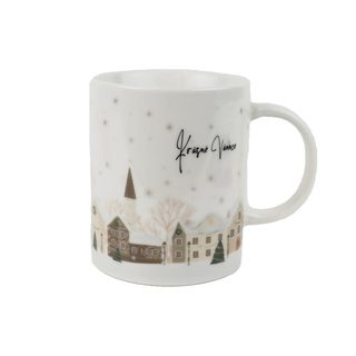 Vánoční porcelánový hrnek X8710 - 360ml; 345 g; D80xH95xBD78mm