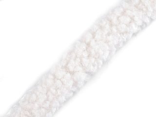 Všívací lemovka / lampas imitace beránka šíře 3,5 cm