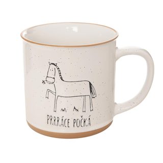 Hrnek keramický STATEK kůň 530 ml