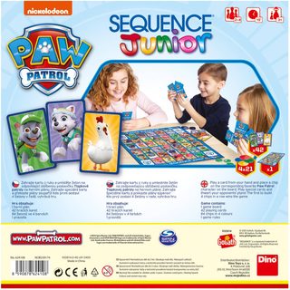 DINO Hra Sequence Junior Tlapková patrola *SPOLEČENSKÉ HRY*
