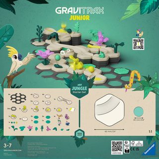 Ravensburger GraviTrax Junior startovací sada Džungle (koulodráha)