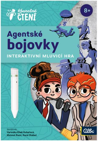 ALBI Kouzelné čtení Hra interaktivní Agentské bojovky