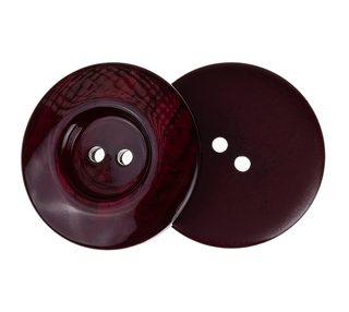 Knoflík - sada 3 ks Červená 348551B