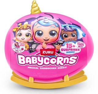 ASMODEE Babycorns S1 Miminko s doplňky 15 překvapení v kolébce 4 druhy