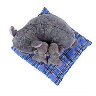Plyšový pes Francouzský buldoček ležící, 23 cm