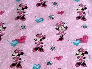 Povlečení do postýlky Minnie Flowers 02 baby 100x135, 40x60 cm