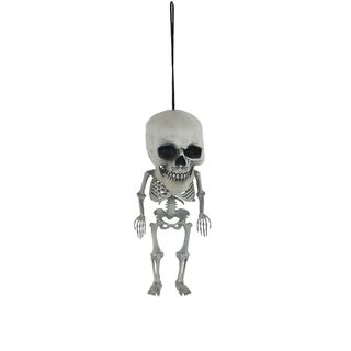 Závěsná kostra dekorace na Halloween X5886 - 4,5×5×15 cm